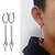 cheap Earrings-1pc Earrings Men&#039;s Christmas Party Anniversary Classic Stainless Steel Mini
