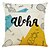 cheap Home Textiles-Set of 6 Geometric Antler Faux Linen Square Decorative Throw Pillow Cases Sofa Cushion Covers  Home Sofa Decorative Outdoor Cushion for Sofa Couch Bed Chair
