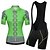 cheap Cycling Clothing-Malciklo Women&#039;s Short Sleeve Cycling Jersey with Bib Shorts Summer Orange+White Yellow Blue Floral Botanical Bike Clothing Suit Quick Dry Breathable Reflective Strips Back Pocket Sweat wicking Sports