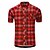 cheap Cycling Clothing-Men&#039;s Quick Dry Plaid Cycling Jersey with Pockets