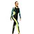 abordables Beach Dresses-SBART Mujer Traje de buceo Nailon Trajes de buceo Protección solar UV Secado rápido Elástico Cuerpo Entero Cremallera delantera - Natación Surf Submarinismo Impresión de hojas Primavera, Otoño