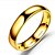 preiswerte Ringe-Bandring Rotgold Silber Gold Edelstahl Titanstahl Grundlegend Modisch 1 Stück 5 6 7 8 9 / Damen / Herren / Ring / Schwanzring