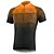 abordables Vêtements de cyclisme-BERGRISAR Homme Manches Courtes Maillot Velo Cyclisme Cyclisme Maillot Top avec 3 poches arrière Respirable Séchage rapide Bandes Réfléchissantes Poche arrière VTT Vélo tout terrain Vélo Route