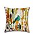cheap Home &amp; Garden-6 pcs Pillow Cover Polyester, Rustic Classic Animal Square Traditional Classic