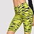 cheap Cycling Clothing-21Grams® Zebra Women&#039;s Cycling Shorts - Black / Yellow Bike Breathable Quick Dry Moisture Wicking Bottoms Sports Terylene Lycra Mountain Bike MTB Clothing Apparel / Stretchy / Athleisure / Race Fit