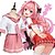 abordables Cosplay de Animes-Inspirado por Destino / Apócrifa Astolfo Animé Disfraces de cosplay Japonés Trajes De Cosplay Cima Falda Corbata Para Mujer