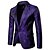 cheap Cosplay &amp; Costumes-Disco 1980s Tuxedo Suits &amp; Blazers Lapel Collar Blazer Disco Men&#039;s Sequins Turndown Halloween Party Halloween Club Tuxedo