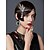 preiswerte Vintage-Kleider-Retro Vintage Brüllen 20s 1920s Flapper Stirnband Kopfbedeckung Der große Gatsby Damen Leistung Party / Abend Karriere/ Zeremonie / Hochzeit