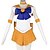 billige Cosplay og Kostumer-Inspireret af Cosplay skolepiger Anime Cosplay Kostumer Japansk Cosplay jakkesæt Uden ærmer Kjole Handsker Bånd Til Herre Dame Pige
