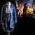 abordables Robes Vintage-Inspiré du vintage Epoque Médiévale Tenue Bal Masqué Pardessus Prince Aristocrate Outlander Homme Imprime Soirée Manteau