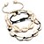 abordables Bracelets-Bracelet de métier à tisser Femme Coquillage Forme coquille Tropique Bracelet Bijoux Noir Beige pour Mariage Cadeau Carnaval Sortie Bikini