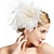 abordables Vestidos antiguos-Vintage 1920s El gran Gatsby Diadema de estilo flapper Para la Cabeza Mujer Pluma Festival Para la Cabeza