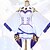 abordables Cosplay de Animes-Inspirado por Re: inicio cero en otro mundo kara hajimeru isekai seikatsu Cosplay Animé Disfraces de cosplay Japonés Trajes De Cosplay Vestido Calcetines Para la Cabeza Para Mujer