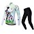 cheap Cycling Clothing-21Grams® Butterfly Floral Botanical Funny Long Sleeve Women&#039;s Cycling Jersey with Tights - Blushing Pink Green Bike UV Resistant Breathable Anatomic Design Clothing Suit Sports Elastane Terylene