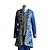 abordables Robes Vintage-Inspiré du vintage Epoque Médiévale Tenue Bal Masqué Pardessus Prince Aristocrate Outlander Homme Soirée Manteau