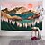 cheap Home Textiles-Wall Tapestry Art Decor Blanket Curtain Picnic Tablecloth Hanging Home Bedroom Living Room Dorm Decoration Mountain Forest Tree Sunset Sunrise Nature Landscape