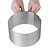 cheap Bakeware-1pc Cake Molds Round Adjustable Baking &amp; Pastry Tools Stainless Steel Everyday Use