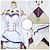 abordables Cosplay de Manga-Inspiré par Re: Zéro commencer la vie dans un autre monde kara hajimeru isekai seikatsu Cosplay Manga Costumes de Cosplay Japonais Costumes de Cosplay Robe Chaussettes Coiffure Pour Femme