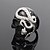 cheap Men&#039;s Rings-Ring Vintage Style Black Alloy Snake Skull Fashion Vintage Punk 1pc 8 9 10 11 / Men&#039;s
