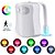 cheap Indoor Night Lights-LED Toilet Seat Night Light Bathroom PIR Motion Activated Detection Sensor 8-Color Changing Waterproof Washroom for Adult Kid