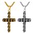 cheap Men&#039;s Necklaces-Men&#039;s Pendant Necklace Necklace Classic Cross Skull Vintage Trendy Ethnic Fashion Chrome Gold Silver 65 cm Necklace Jewelry 1pc For Daily