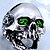 cheap Men&#039;s Rings-Band Ring Vintage Style Red Blue Green Alloy Skull Ethnic Fashion Vintage 1pc 8 9 10 11 / Men&#039;s