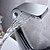 cheap Home Improvement-Single Handle Widespread Bathroom Sink Faucet Brushed Nickel/ Chrome/Painted Finishes One Hole Waterfall Sink Taps Brass Unique Design Basin Mixer Tap Commercial with Cold and Hot Water