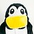 cheap Cosplay &amp; Costumes-Adults&#039; Kigurumi Pajamas Penguin Onesie Pajamas Flannelette Black Cosplay For Men and Women Animal Sleepwear Cartoon Festival / Holiday Costumes