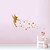 cheap Wall Stickers-Fairies Wall Stickers Living Room, Removable Acrylic Home Decoration Wall Decal 71*46cm