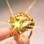 cheap Women&#039;s Jewelry-1pc Band Ring Ring Women&#039;s Masquerade Prom Wedding Party Classic Fancy Halo Gold Plated