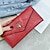 cheap Bags-Women&#039;s Bags PU Leather Wallet Zipper Solid Color for Daily Black / Red / Blushing Pink / Brown