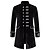 cheap Vintage Dresses-Plague Doctor Vintage Gothic Punk &amp; Gothic Steampunk 17th Century Masquerade Tuxedo Outerwear Adults&#039; Men&#039;s Costume Vintage Cosplay Long Sleeve Event / Party Stand Collar Coat Halloween / Washable