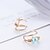 cheap Earrings-Women&#039;s Ear Cuff Geometrical Joy Earrings Jewelry White / Blue For Carnival