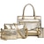 cheap Bags-Women&#039;s Bags PU Bag Set 5 Pieces Purse Set Zipper Bag Sets Daily Black Blue Red Gold