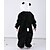 cheap Kigurumi Pajamas-Kid&#039;s Kigurumi Kigurumi Pajamas Animal Panda Onesie Pajamas Flannel Toison Black / White Cosplay For Animal Sleepwear Cartoon Festival / Holiday Costumes / Leotard / Onesie / Leotard / Onesie