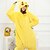 abordables Cosplay &amp; Costumes-Adulte Pyjama Kigurumi Pika Pika Mosaïque Combinaison de Pyjamas Pyjamas polaire Cosplay Pour Homme et Femme Halloween Pyjamas Animale Dessin animé