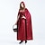 cheap Cosplay &amp; Costumes-Little Red Riding Hood Dress Cosplay Costume Cloak Party Costume Adults&#039; Women&#039;s Cosplay Vacation Dress Halloween Halloween Festival / Holiday Cotton / Polyester Blend Red Women&#039;s Easy Carnival