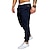 cheap Running &amp; Jogging Clothing-Men&#039;s Elastic Gym Joggers in Dark Grey Black White