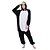 cheap Kigurumi Pajamas-Adults&#039; Kigurumi Pajamas with Slippers Animal Penguin Onesie Pajamas Coral fleece Black / White Cosplay For Men and Women Animal Sleepwear Cartoon Festival / Holiday Costumes / Leotard / Onesie
