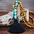 cheap Others-Women&#039;s Collar Necklace Wood Yellow Red Blue Pink Black 81 cm Necklace Jewelry 1pc For Daily