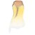 preiswerte Schlittschuhlaufen-Eiskunstlaufkleid Damen Mädchen Eislaufen Kleider Violett Purpur Gelb Elasthan Elastan Halo-Färbung Asymmetrischer Saum Wettbewerb Eiskunstlaufkleidung Modisch Handgemacht Eislaufen Eiskundstlauf