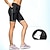abordables Deporte Athleisure-YUERLIAN Mujer Pantalones cortos de yoga Pantalones cortos de motorista Alta cintura Bermudas Prendas de abajo Bolsillos laterales Moda Control de barriga Levantamiento de tope Estiramiento de 4
