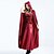 cheap Cosplay &amp; Costumes-Little Red Riding Hood Dress Cosplay Costume Cloak Party Costume Adults&#039; Women&#039;s Cosplay Vacation Dress Halloween Halloween Festival / Holiday Cotton / Polyester Blend Red Women&#039;s Easy Carnival