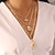 cheap Necklaces-Women&#039;s Pendant Necklace Necklace Layered Lucky Simple Classic Trendy Fashion Imitation Pearl Resin Chrome Light Green Blue Pink 60 cm Necklace Jewelry 1pc For Gift Daily Holiday School Festival