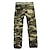 cheap Hiking Trousers &amp; Shorts-Men&#039;s Work Pants Hiking Cargo Pants Hiking Pants Trousers Camo Winter Summer Outdoor Ripstop Multi-Pockets Cotton Multi Pocket Pants / Trousers Yellow Grey Green Work Camping / Hiking / Caving 28 29
