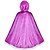 cheap Cosplay &amp; Costumes-Princess Fairytale Elsa Girls&#039; Cloak Movie Cosplay A-Line Slip Cover Up Purple Yellow Fuchsia Christmas Halloween Masquerade Dress Shawl Flannelette