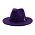 billige Hatter til herrer-Herre Fedora Brim Hat Svart Gul Fest Ensfarget