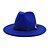 billige Hatter til herrer-Herre Fedora Brim Hat Svart Gul Fest Ensfarget