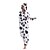 cheap Kigurumi Pajamas-Adults&#039; Kigurumi Pajamas Nightwear Camouflage Milk Cow Animal Patchwork Onesie Pajamas Pajamas Funny Costume Polar Fleece Cosplay For Men and Women Christmas Animal Sleepwear Cartoon