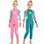 cheap Wetsuits, Diving Suits &amp; Rash Guard Shirts-Dive&amp;Sail Girls&#039; 2.5mm Full Wetsuit Diving Suit SCR Neoprene High Elasticity Thermal Warm Anatomic Design Quick Dry Back Zip Long Sleeve - Patchwork Swimming Diving Surfing Scuba Autumn / Fall Spring